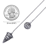 Green Man Sterling Silver Pendulum TM008 by TM008