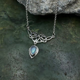 Celtic Knotwork Silver Necklace TN132