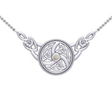 Celtic Knotwork Silver Necklace TN162 - Jewelry