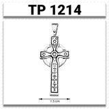 Medieval Celtic Sterling Silver Pendant TP1214