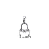 DiveSilver Shark Jaw Sterling Silver Pendant TP1539