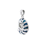 Stunned by the Beautiful Spiral ~ Nautilus Pendant TP3106