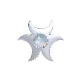 Blue Moon Sterling Silver Pendant TP3239