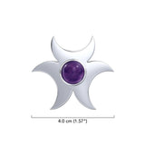 Blue Moon Sterling Silver Pendant TP3239