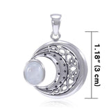 Blue Moon Sterling Silver Pendant TP3271 by TP3271