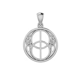 Beyond the sacred and real ~ Chalice Well Sterling Silver Pendant TP3272