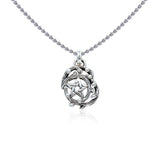 Five-Pointed Star Sterling Silver Pendant TP3381