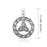 Triquetra Sterling Silver Pendant TP3388