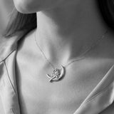 Child of the Moon Fairy Sterling Silver Pendant TPD030