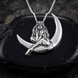 Child of the Moon Fairy Sterling Silver Pendant TPD030