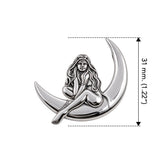 Child of the Moon Fairy Sterling Silver Pendant TPD030
