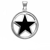 The Five-Pointed Star Sterling Silver Sterling with Inlay Stone TPD3573