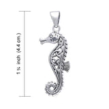 Celtic Seahorse Pendant TPD055 - Jewelry