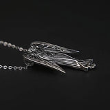 Inspirational Angel Sterling Silver Pendant TPD124