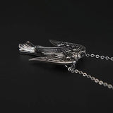 Inspirational Angel Sterling Silver Pendant TPD124
