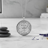 Colgante de plata de ley del Arcángel Miguel TPD2818