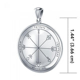 First Pentacle of Venus Solomon Seal Sterling Silver Pendant TPD2869