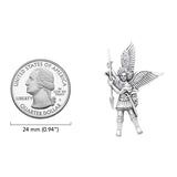 Colgante de plata de ley del Arcángel Miguel TPD3073