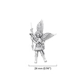 Colgante de plata de ley del Arcángel Miguel TPD3073