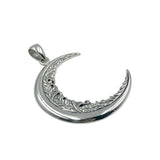 Moon Vines Sterling Silver Pendant