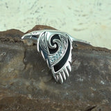 The Mythical Return of the Celtic Raven Sterling Silver Pendant TPD3381