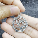 Ted Andrews Snake Sterling Silver Pendant TPD3988