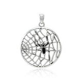 Ted Andrews Spiderweb Sterling Silver Pendant TPD3992