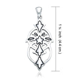 Brigid Ashwood Protector of Sion Sterling Silver Celtic Pendant TPD448