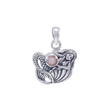 Mermaid Pendant With Stone TPD4623 - Jewelry