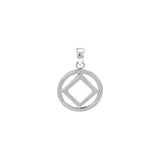 NA Symbol Sterling Silver Pendant TPD4704