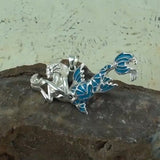 Mermaid with Enamel Pendant TPD4901