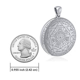 Experience Divine Guidance: The Seven Archangels Silver Pendant - TPD5154 | Embrace Heavenly Protection and Spiritual Connection