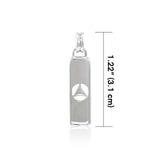 AA Symbol Sterling Silver Pendant TPD568