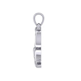 Hollow Walrus Silver Pendant TPD6035 - Jewelry