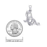 Hollow Walrus Silver Pendant TPD6035 - Jewelry
