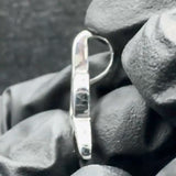 Whale Tail And Heart Silver Pendant TPD6057