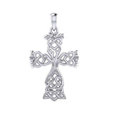 Celtic Tree of Life Cross Silver Pendant TPD6122 - Jewelry