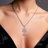 Celtic Tree of Life Irish Cross Sterling Silver Pendant TPD6123
