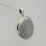 Sigil of Seven Archangels Inspired Sterling Silver Pendant TPD6134
