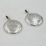 Sigil of Seven Archangels Inspired Sterling Silver Pendant TPD6134