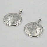 Sigil of Seven Archangels Inspired Sterling Silver Pendant TPD6134