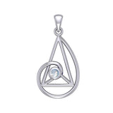 Peter Stone Golden Ratio Silver Pendant with Gemstone TPD6178 - Jewelry