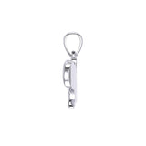 Harmony and Balance Sterling Silver Yin Yang Butterfly Pendant by Peter Stone Jewelry TPD6210 - Jewelry