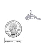 Marine Harmony Sterling Silver Whale Shark Pendant by Peter Stone TPD6224 - Jewelry