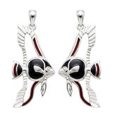 Pinnate Batfish Sterling Silver Pendant with Enamel TPD6235