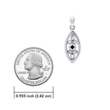 NA Recovery With Trinity Knot Silver Pendant TPD6238 - Wholesale Jewelry