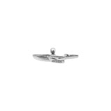 Whale Minimal One Line Sterling Silver Pendant TPD6368