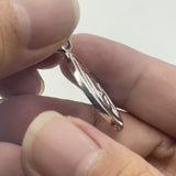 Double Recovery NA and AA Sterling Silver Pendant TPD6370