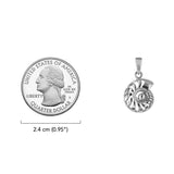 DiveSilver Nautilus Sterling Silver Pendant TPD6437