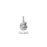 DiveSilver Nautilus Sterling Silver Pendant TPD6437